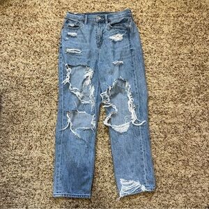 AE Ripped Highest Waist '90s Boyfriend Jean